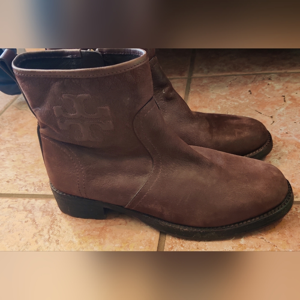 Tory Burch SIMONE Leather Booties 7M